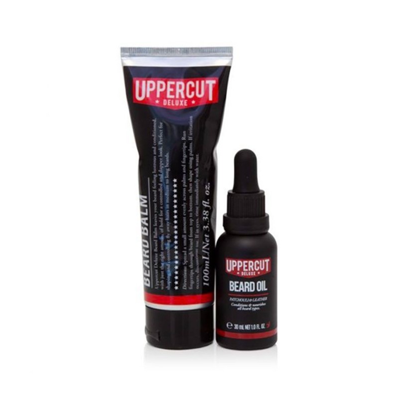 UPPERCUT - Olio + Balsamo Barba - Beard Duo Spalmoo